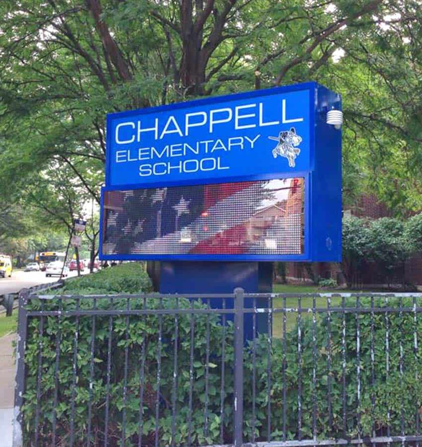 led signs oak lawn electronic message centers