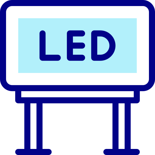 led